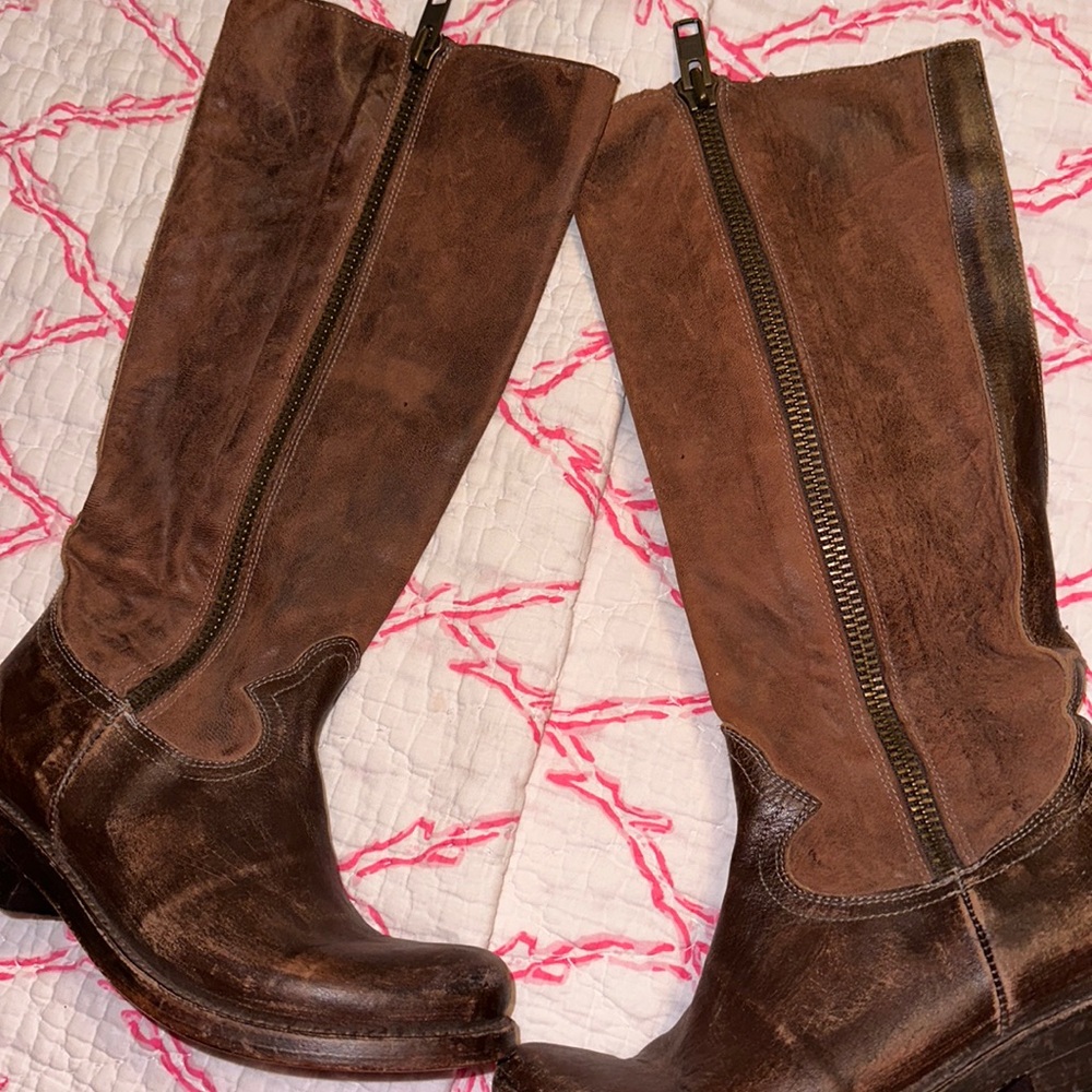 Free-bird brusl boots size 7